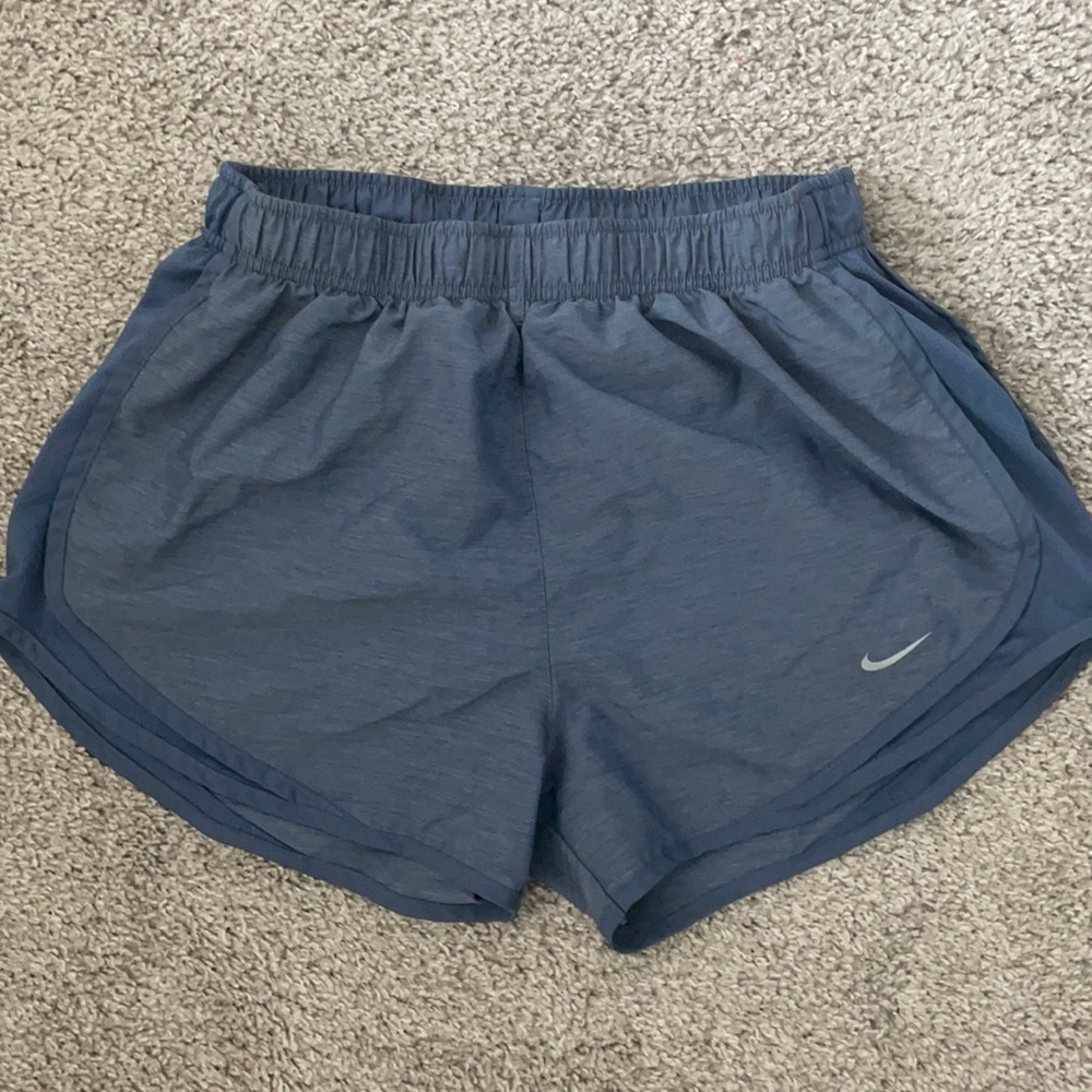 Medium blue gray Nike shorts
